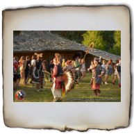 Wioska indiańska Huu-Ska Luta - wspólne tańce indiańskie Powwow